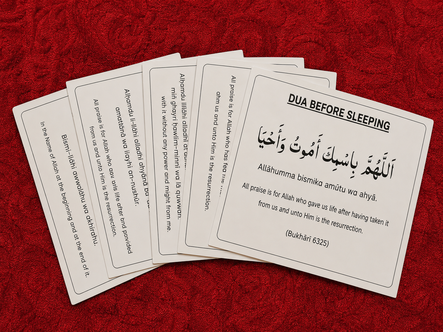 English Dua Stickers